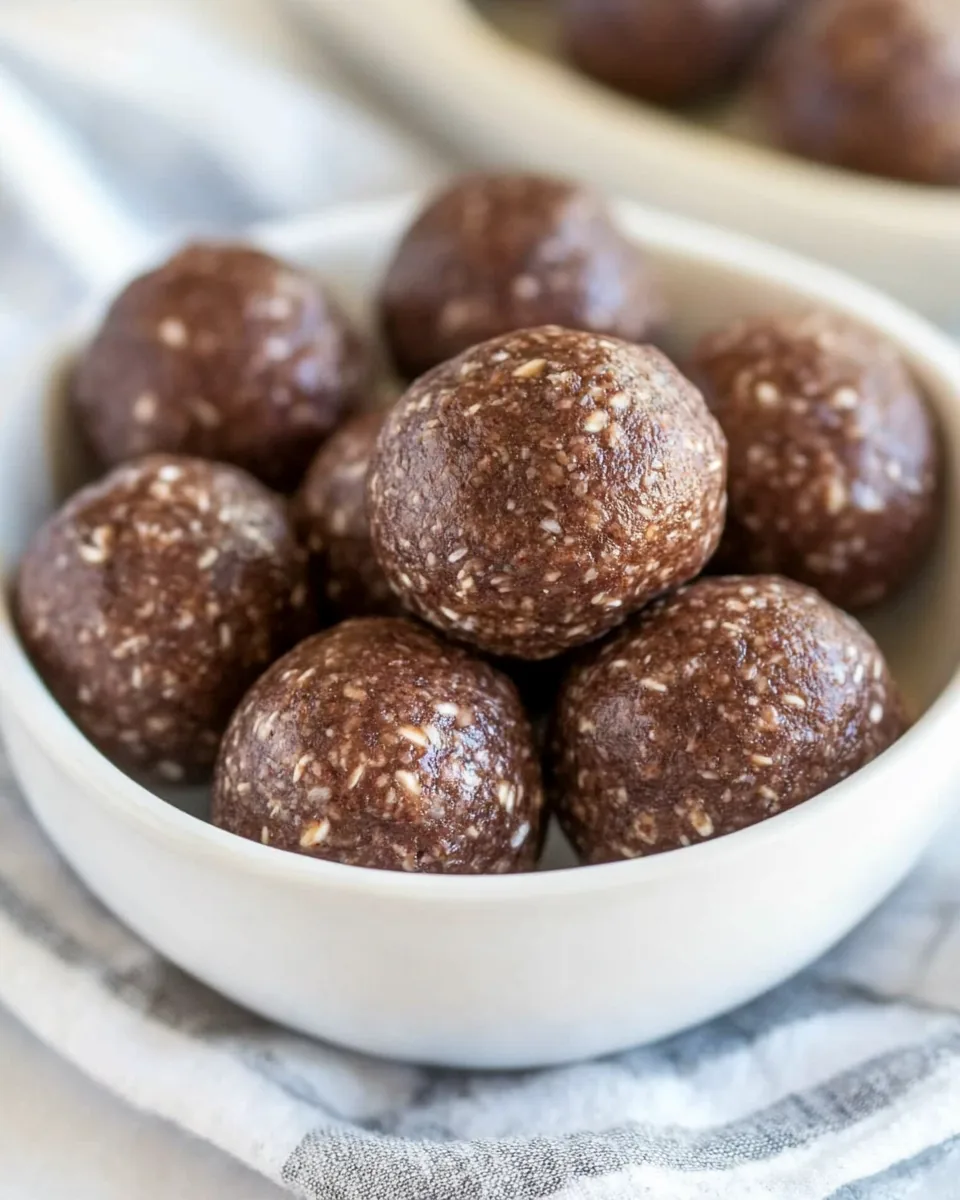 No Bake Energy Bites