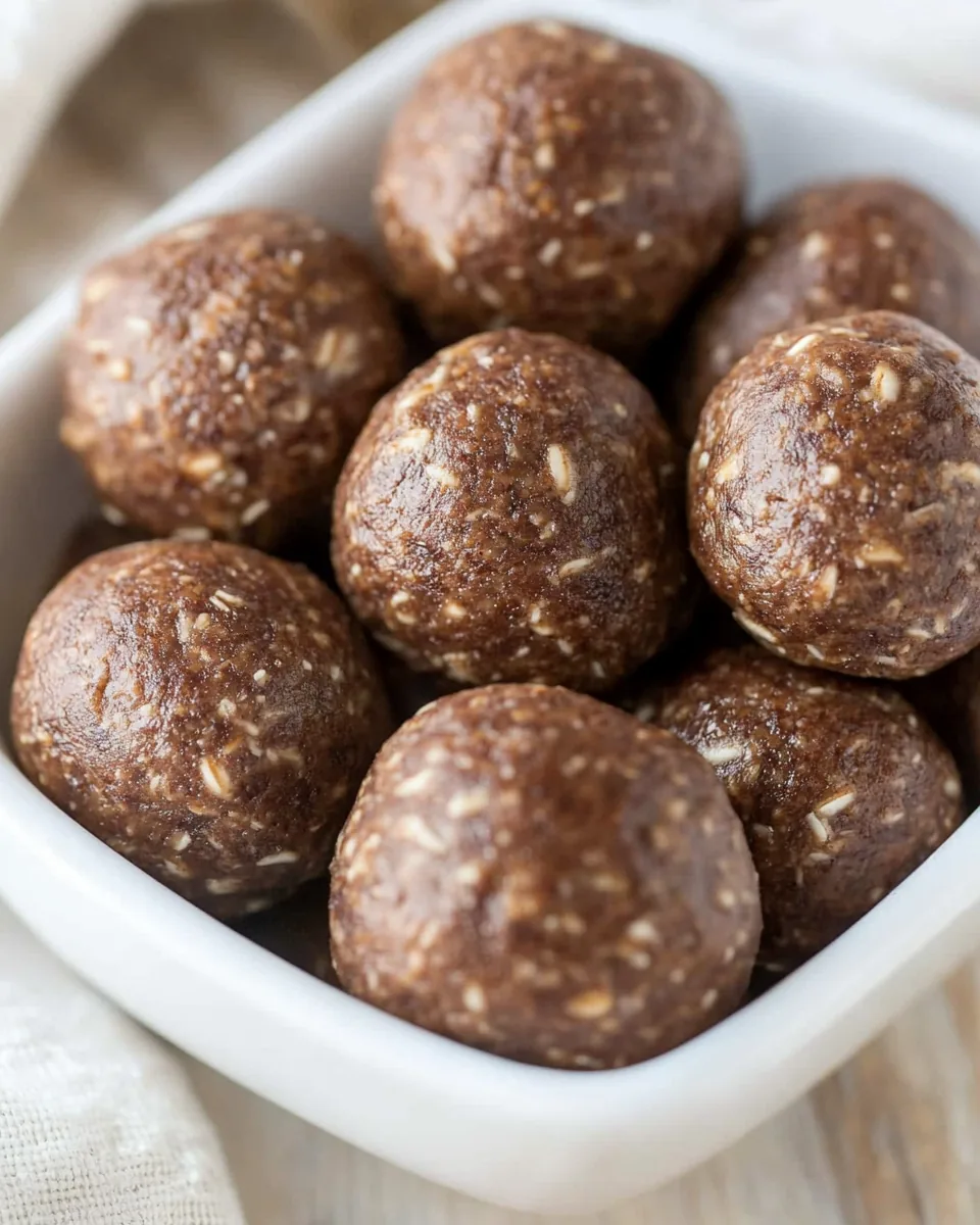 No Bake Energy Bites