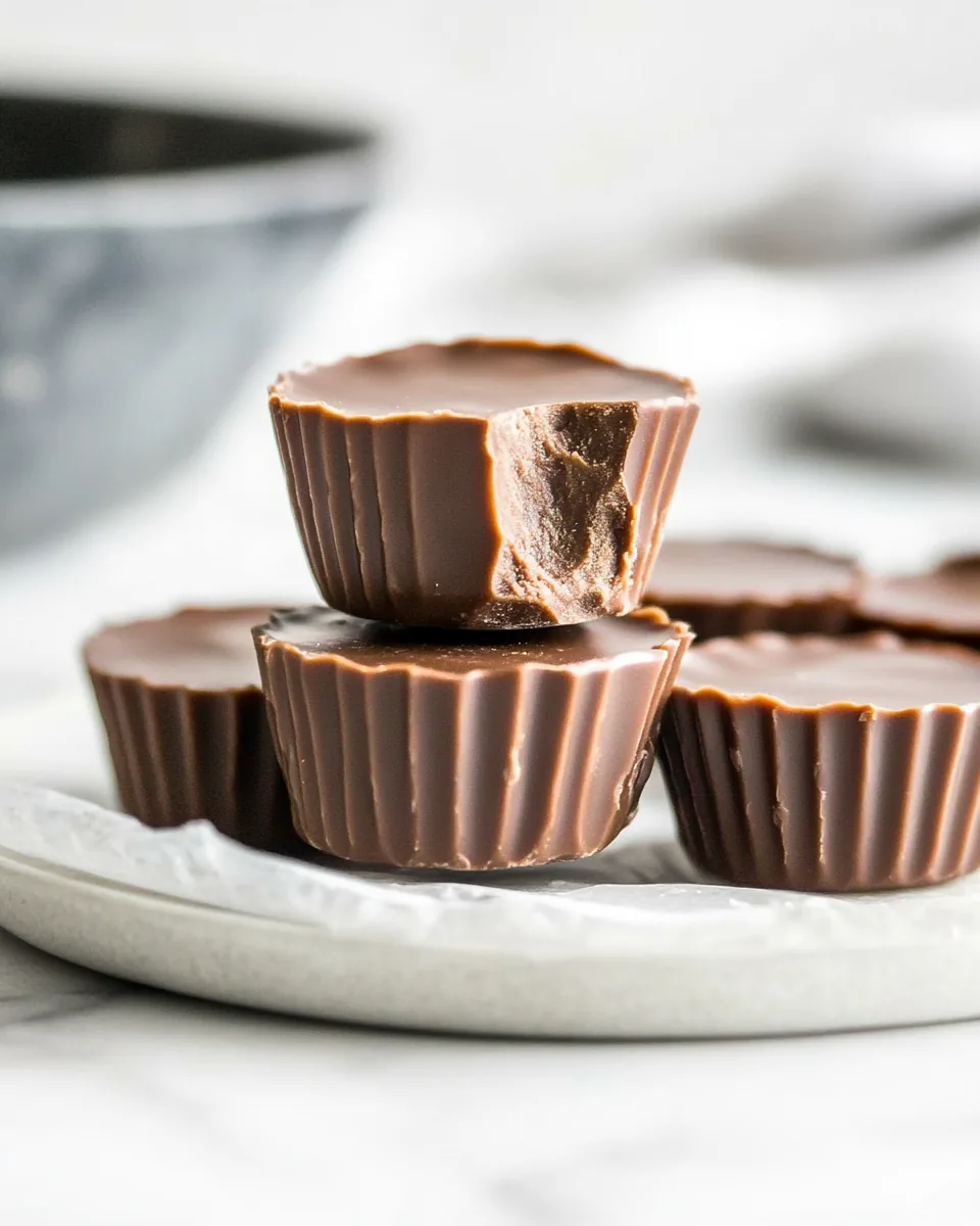 No Bake Keto Chocolate Peanut Butter Fat Bombs