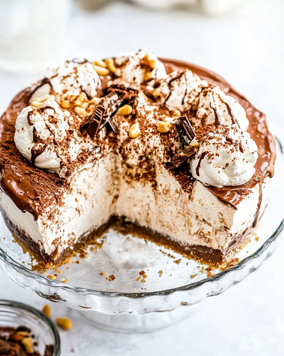 No Bake Nutella Cheesecake
