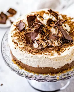 No Bake Nutella Cheesecake