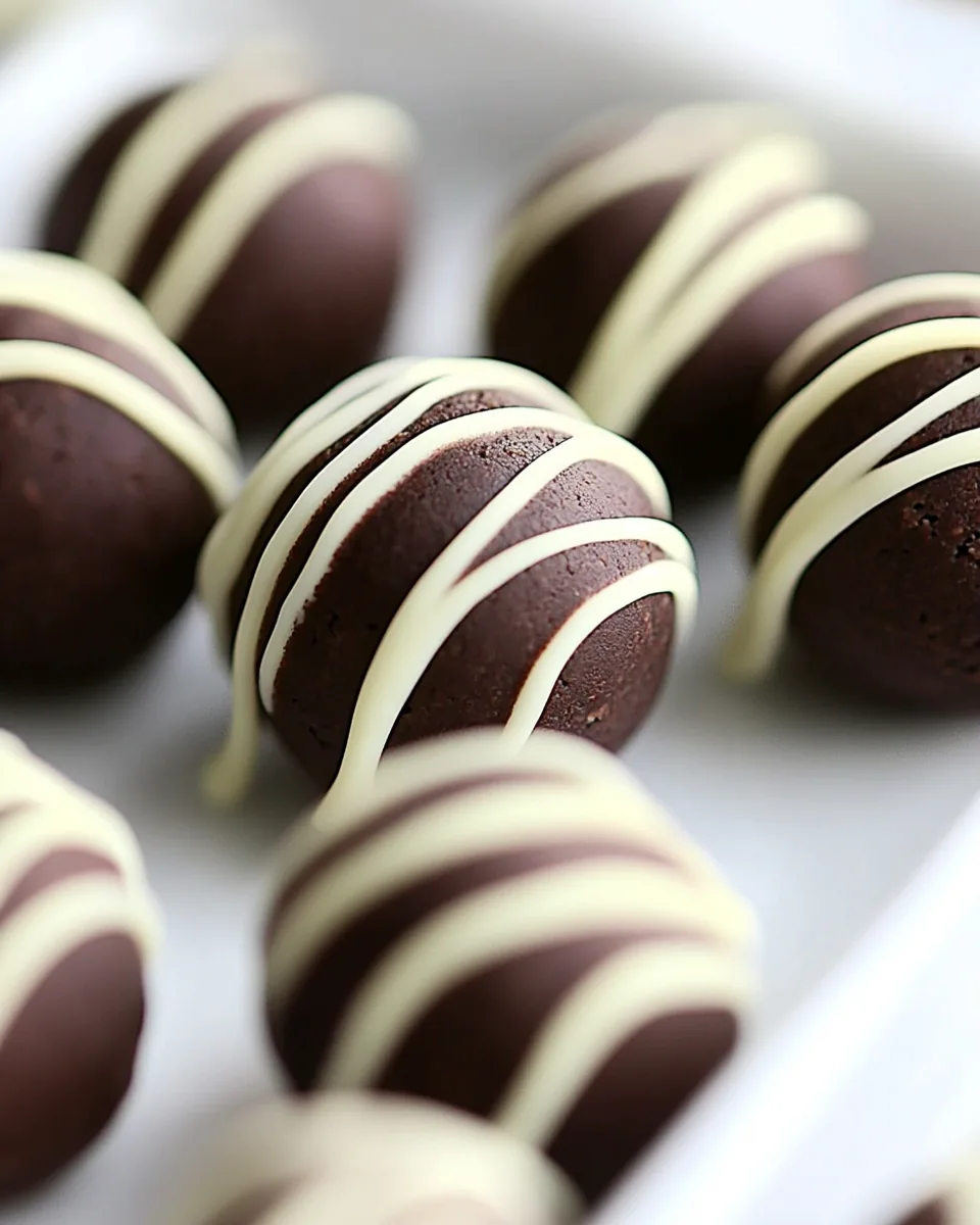 No Bake Oreo Balls