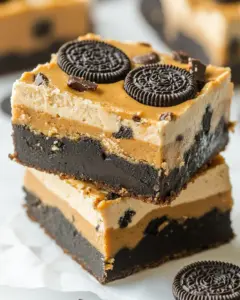 No Bake Oreo Peanut Butter Bars