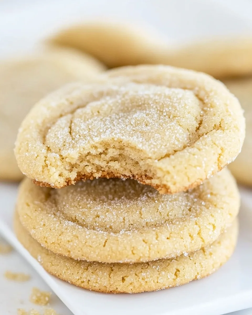 No Butter Sugar Cookies