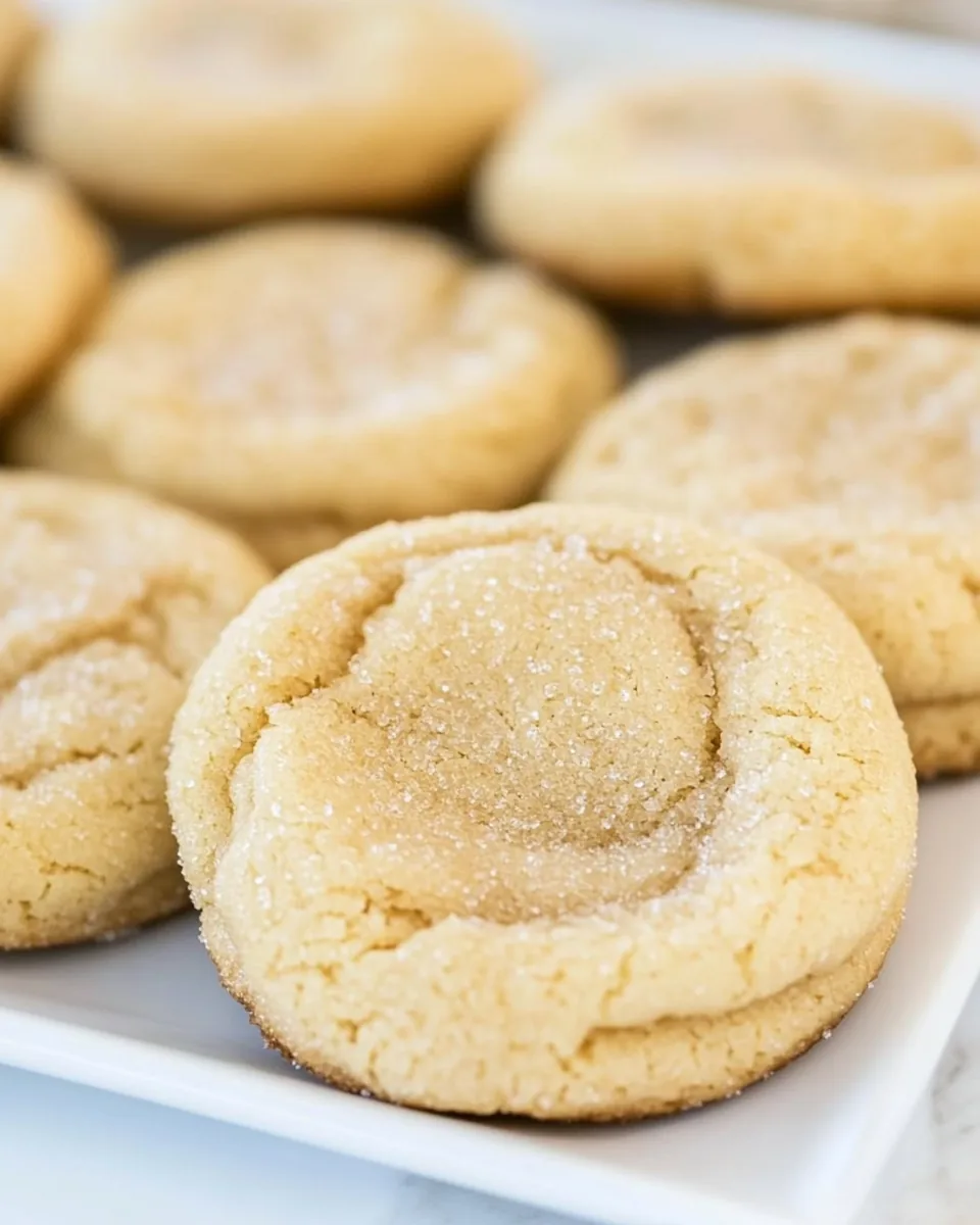 No Butter Sugar Cookies