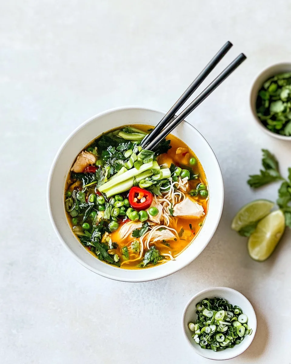 Nourishing Asian Inspired Chicken Soup