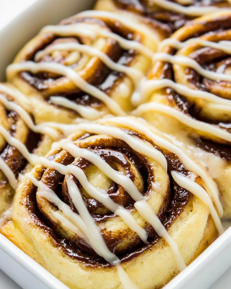 Nutella Cinnamon Rolls