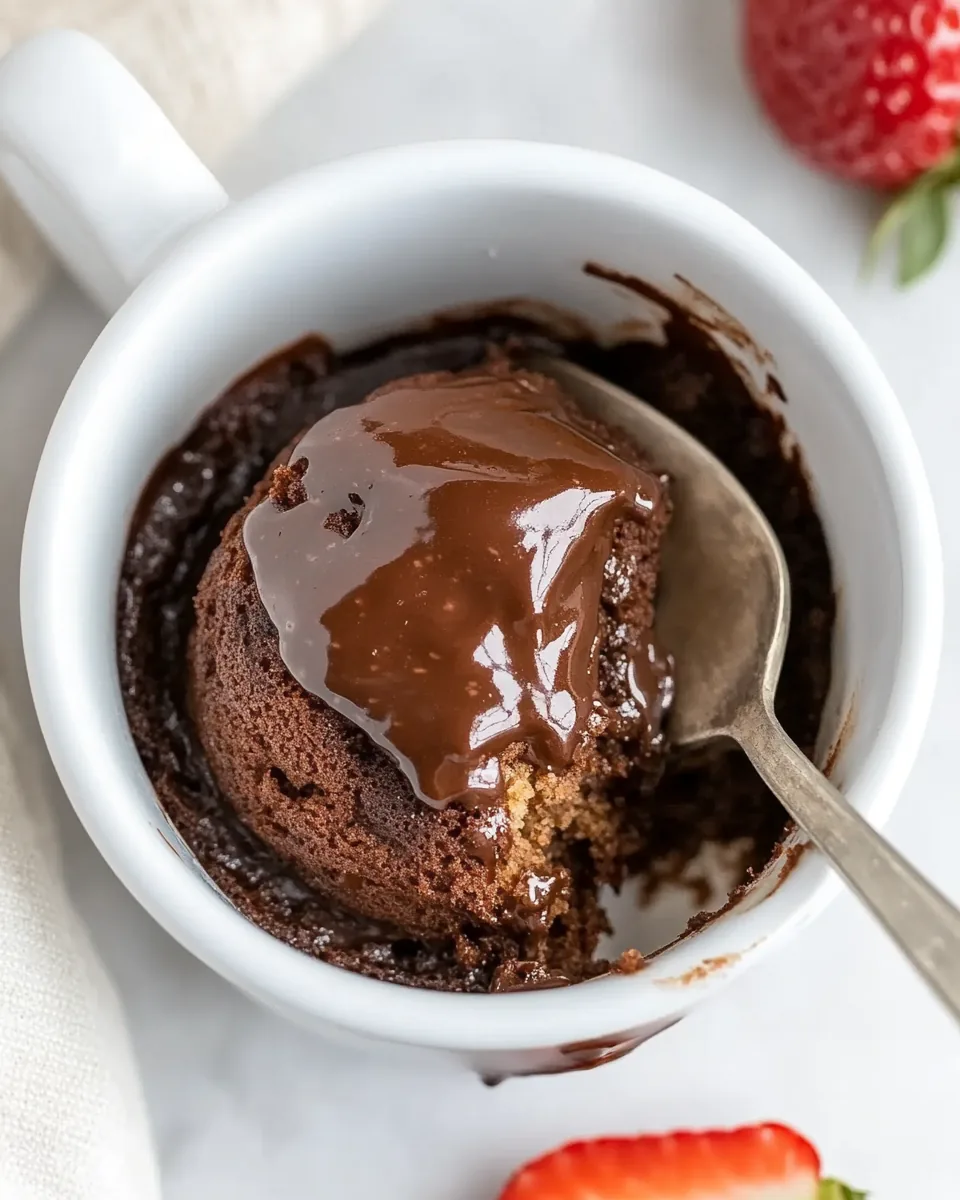 Nutella Mug Cake