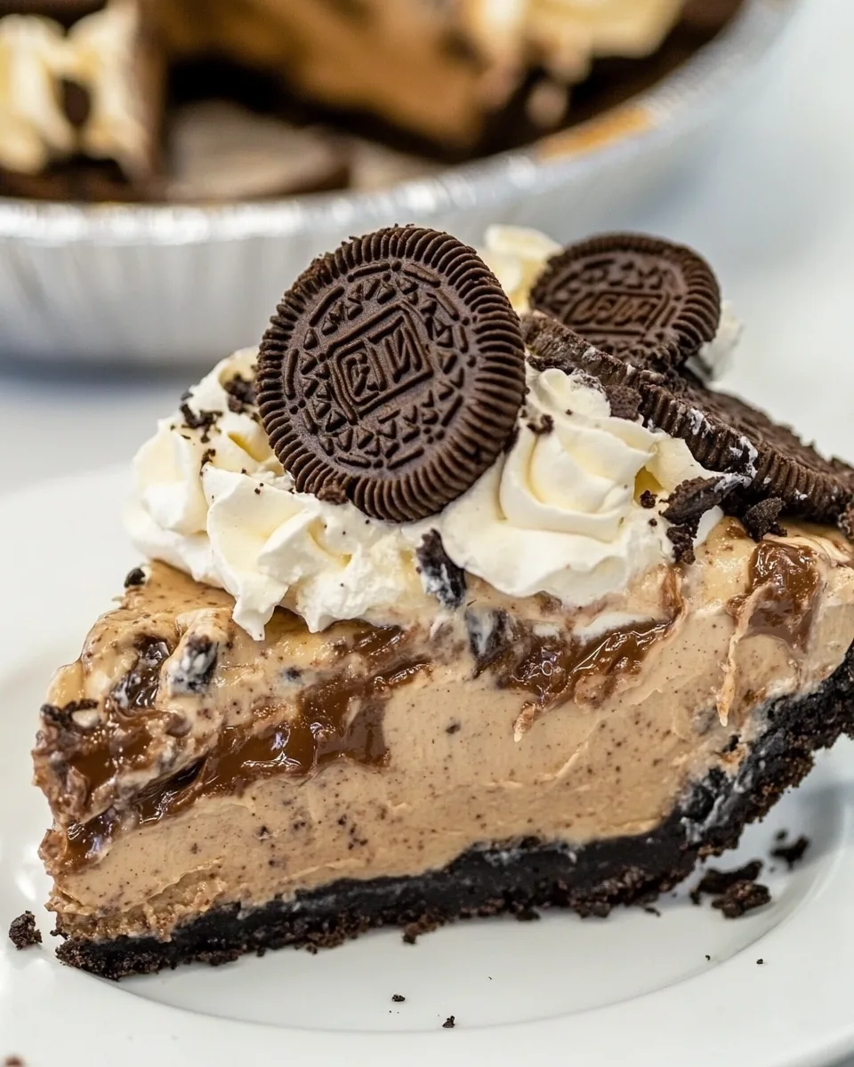 Nutella Oreo Pie