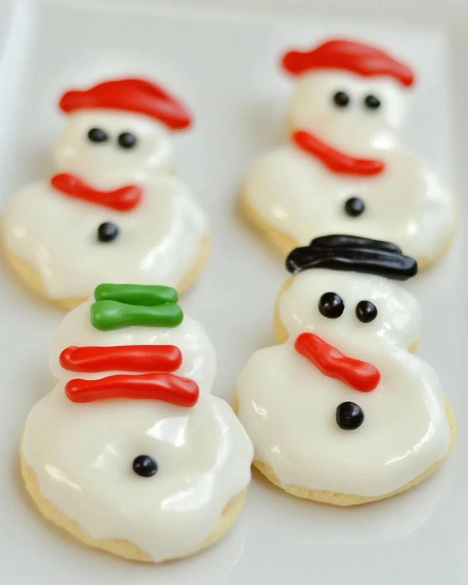 Nutter Butter Snowmen