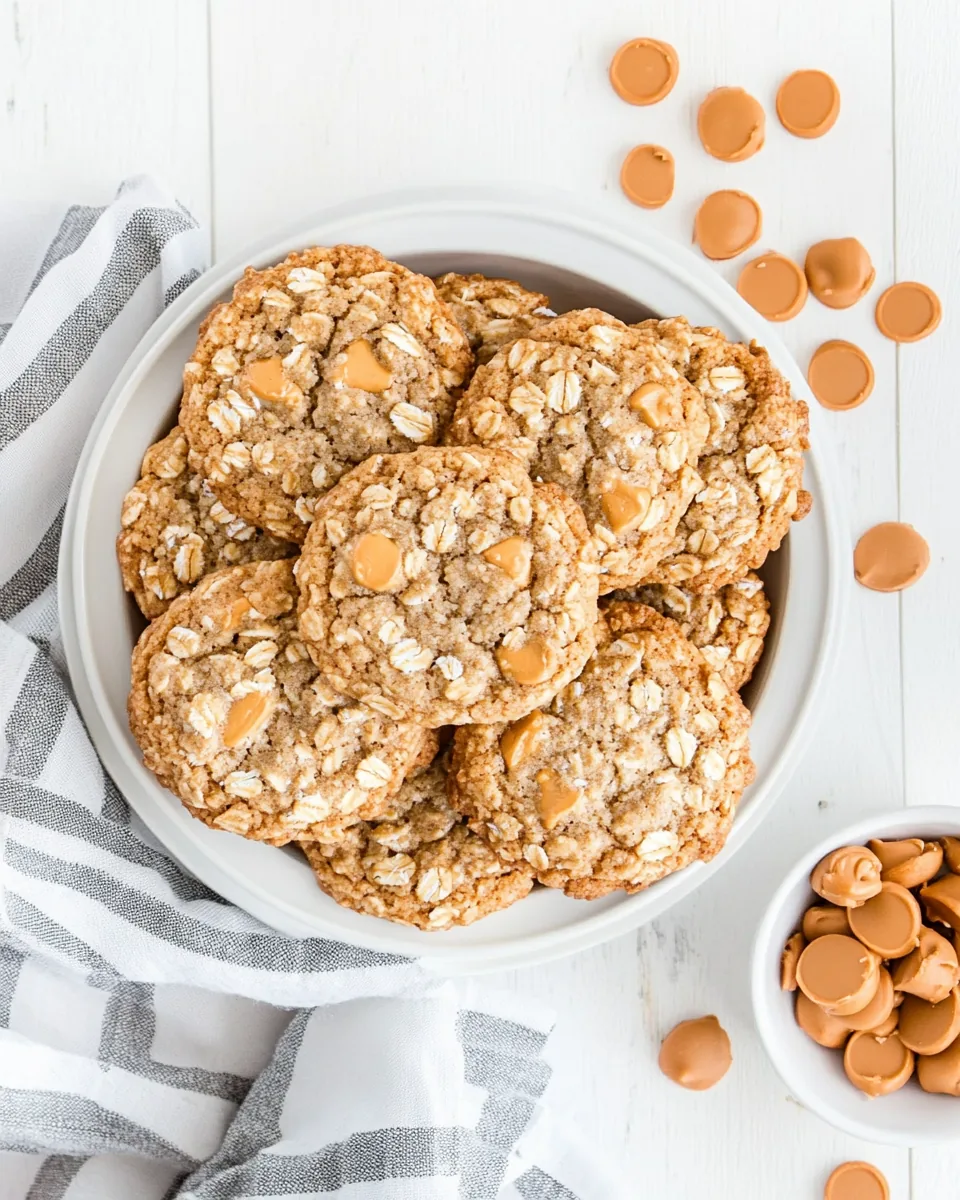 Oatmeal Butterscotch Cookies