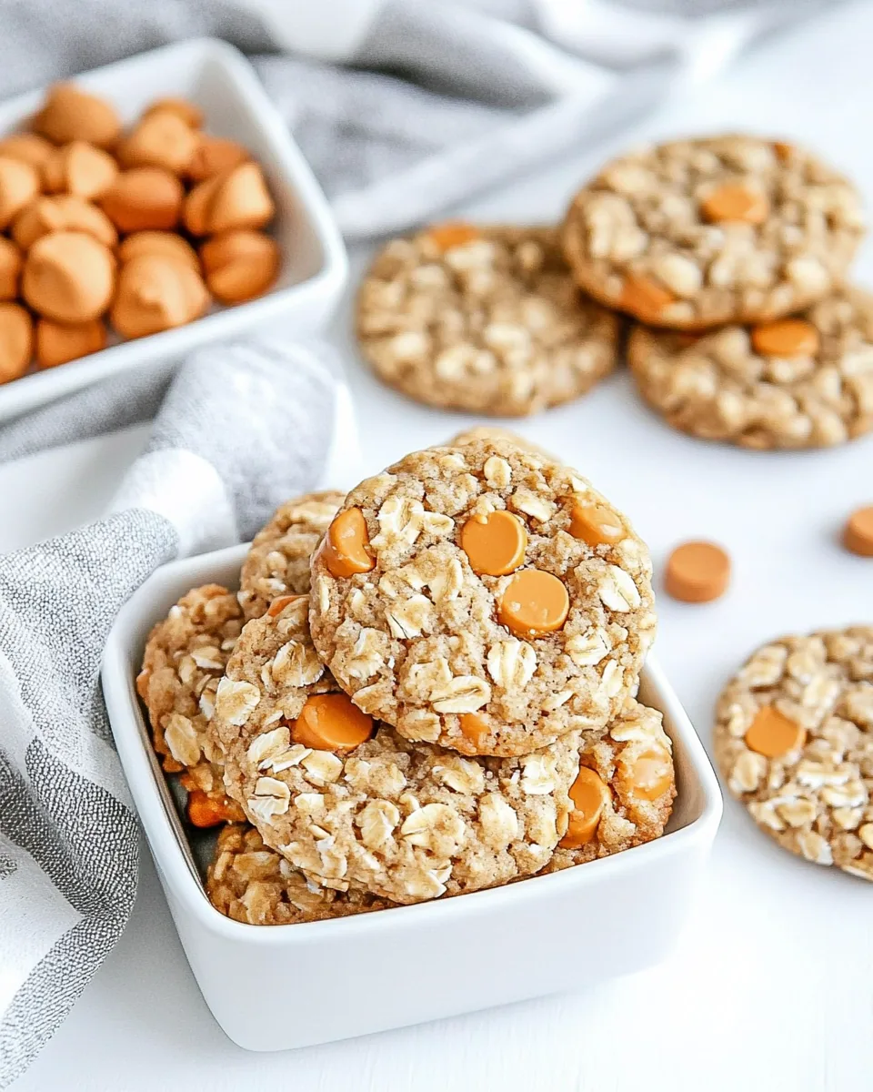 Oatmeal Butterscotch Cookies