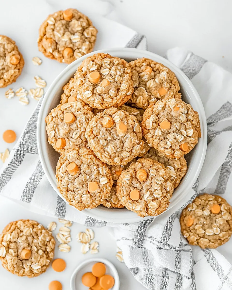 Oatmeal Butterscotch Cookies