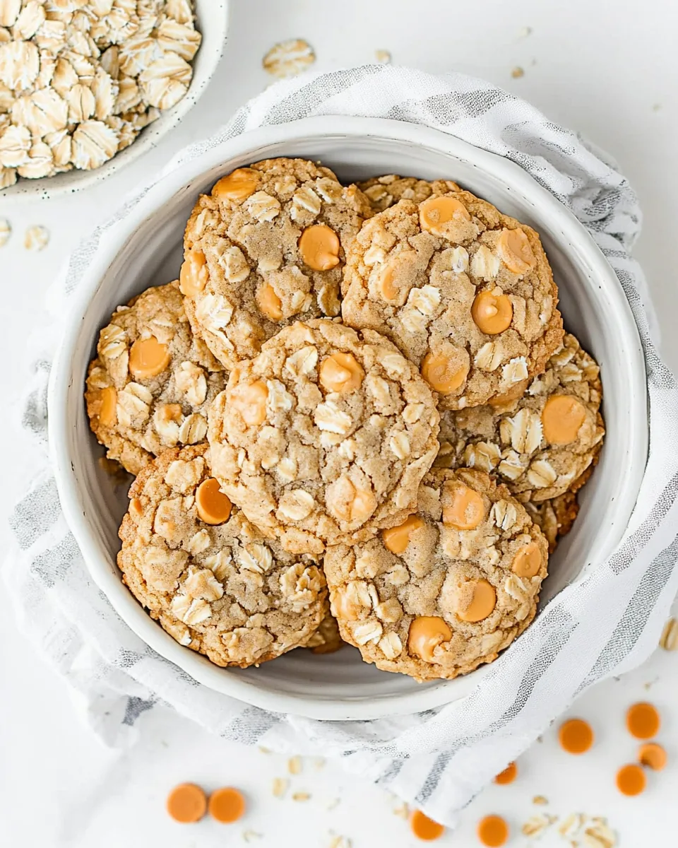 Oatmeal Butterscotch Cookies