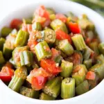 Okra and Tomatoes