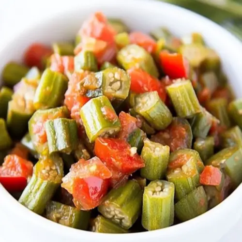 Okra and Tomatoes