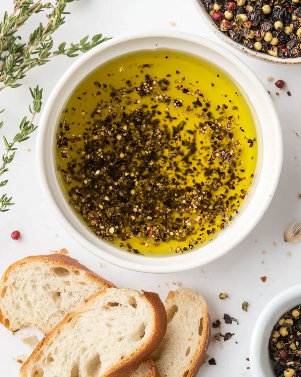 Olive Oil Bread Dip
