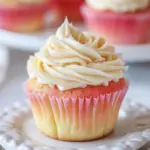 Ombre Vanilla Cupcakes