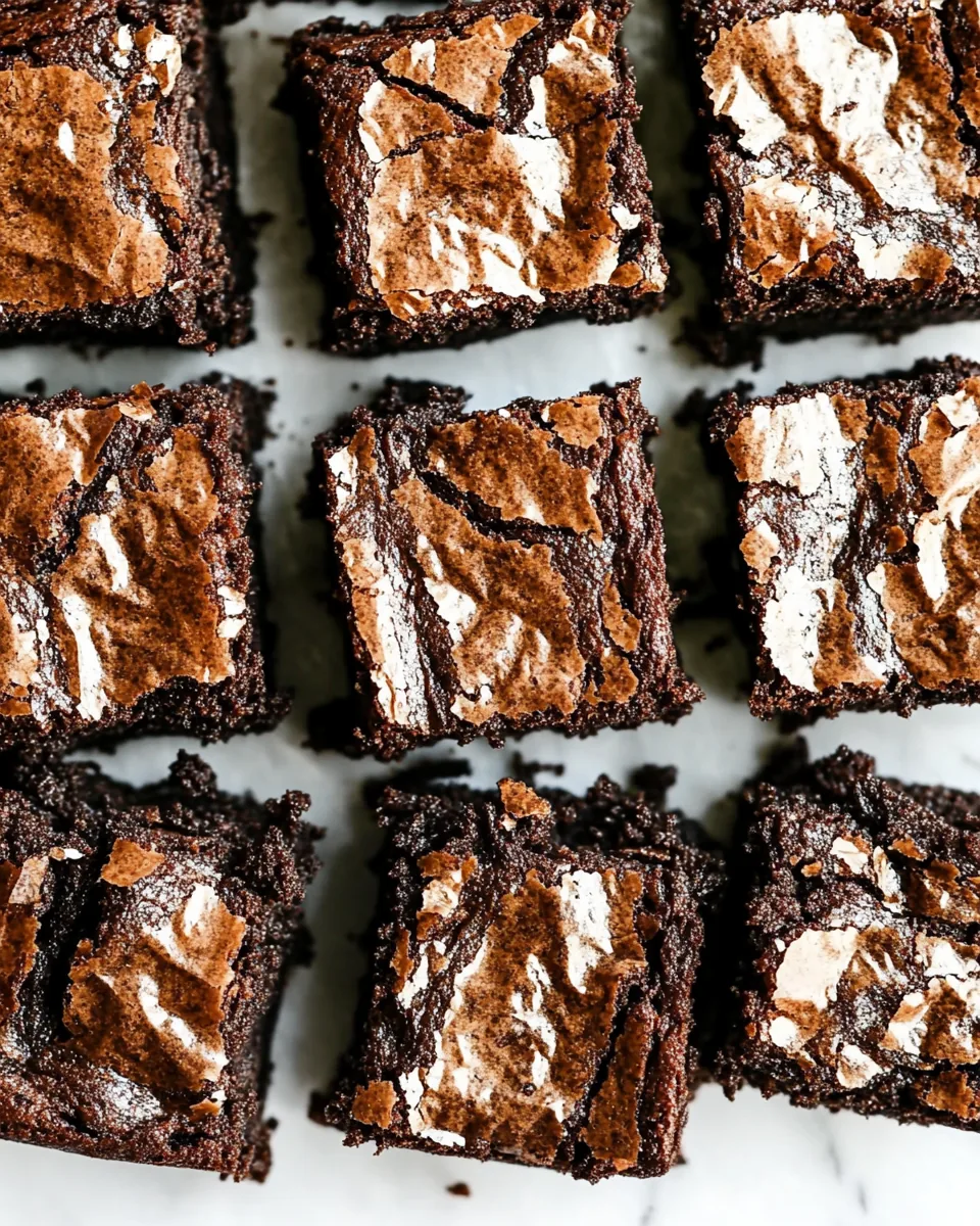 One Bowl Brownies