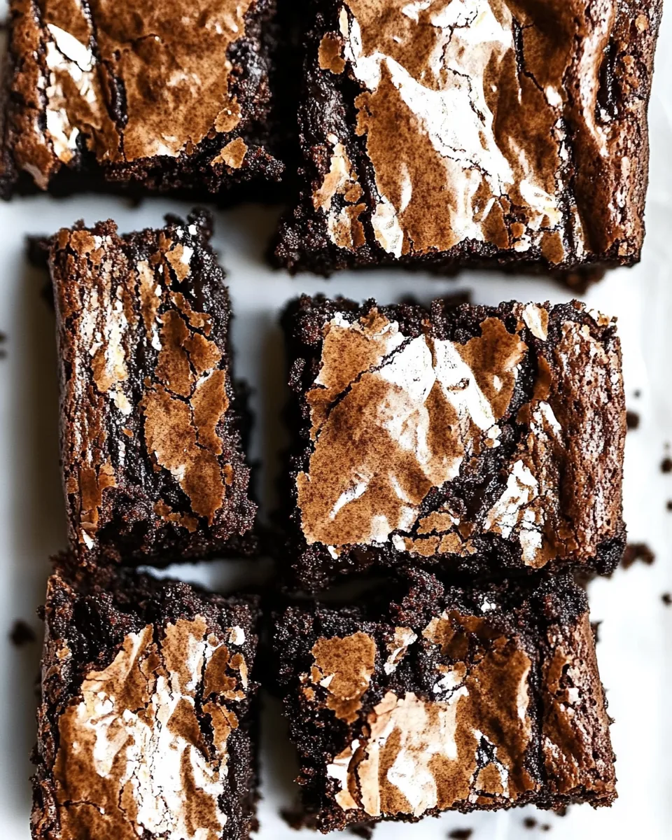 One Bowl Brownies