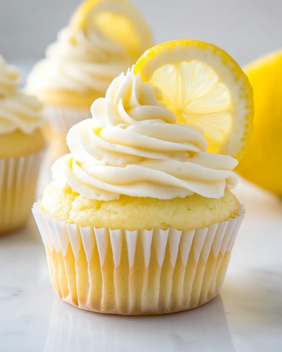 Lemon Ricotta Cupcakes