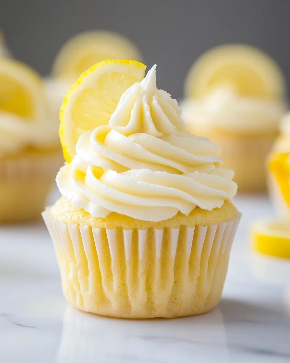 Lemon Ricotta Cupcakes