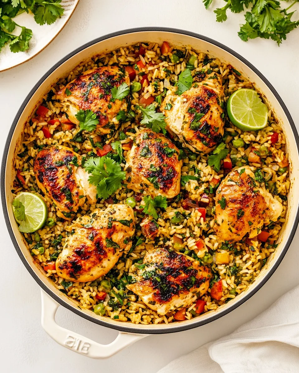 Cilantro Lime Chicken and Rice