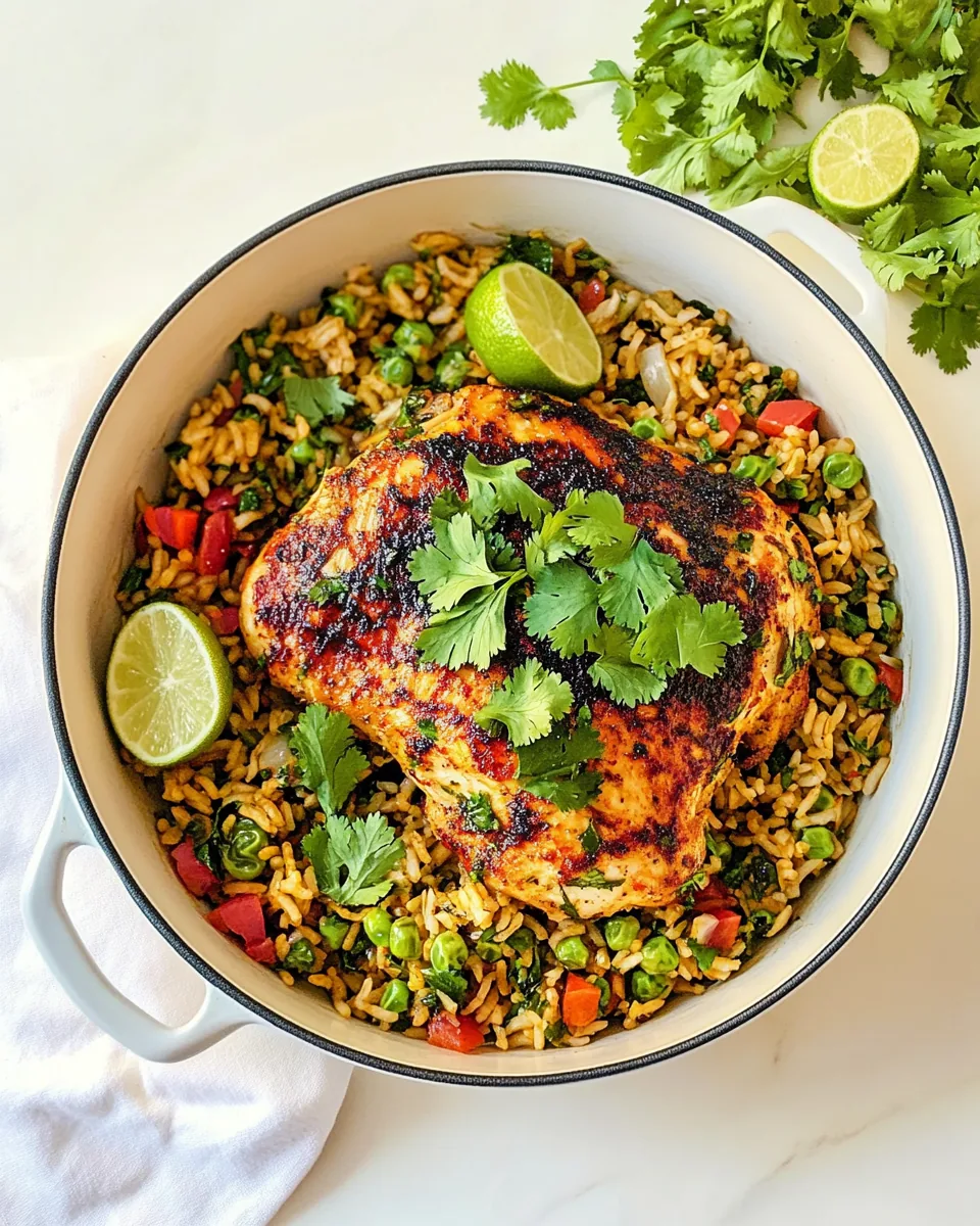 Cilantro Lime Chicken and Rice