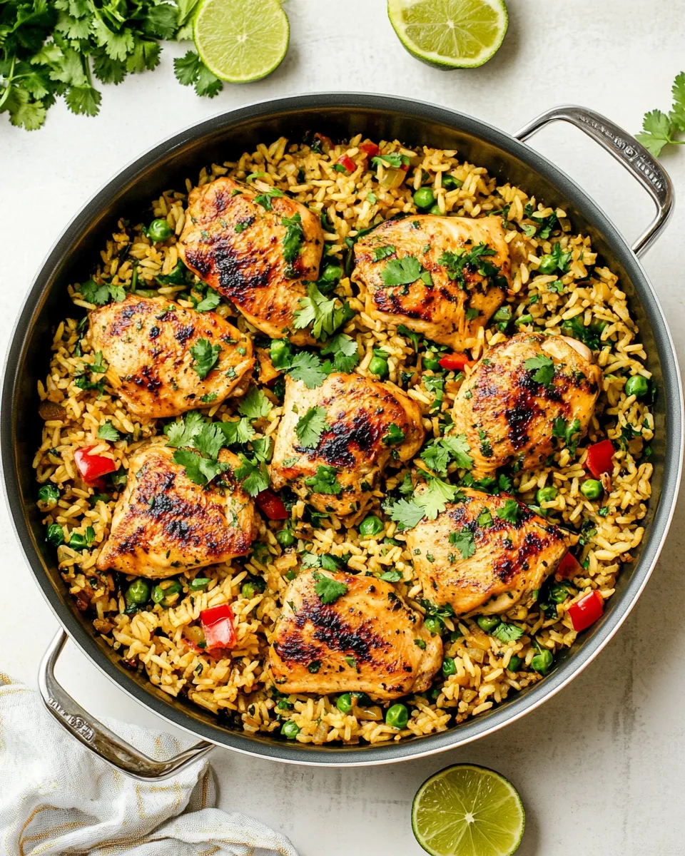 Cilantro Lime Chicken and Rice