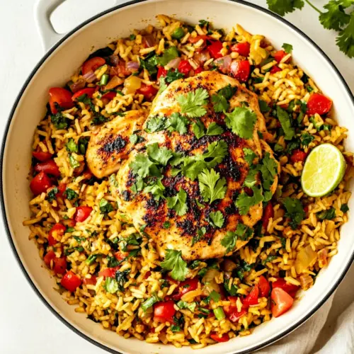 Cilantro Lime Chicken and Rice