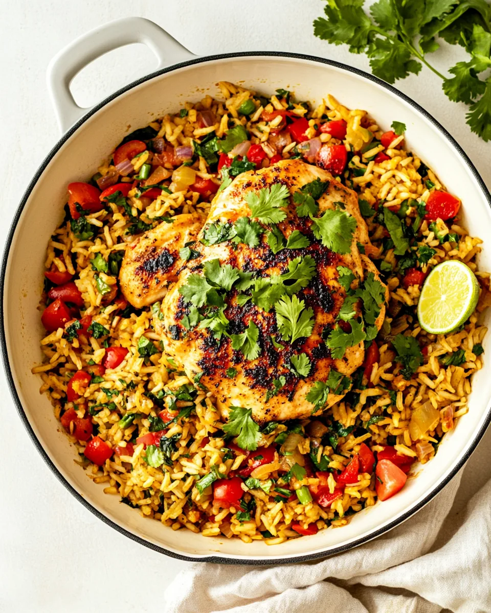 Cilantro Lime Chicken and Rice