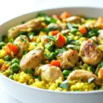 One Pot Turmeric Chicken and Rice