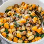 One Skillet Butternut Squash Gnocchi