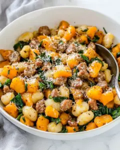 One Skillet Butternut Squash Gnocchi