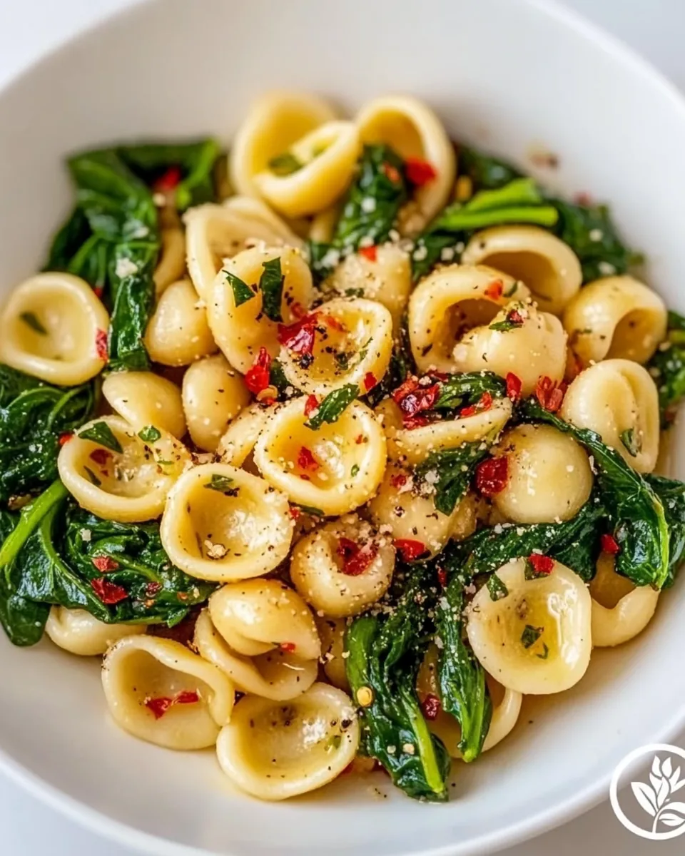 Orecchiette con Cime Di Rapa
