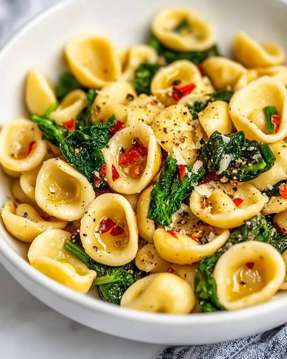 Orecchiette con Cime Di Rapa