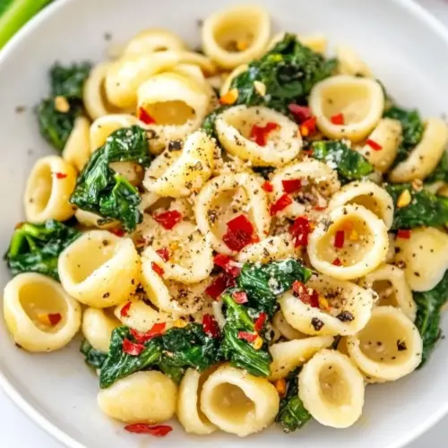 Orecchiette con Cime Di Rapa
