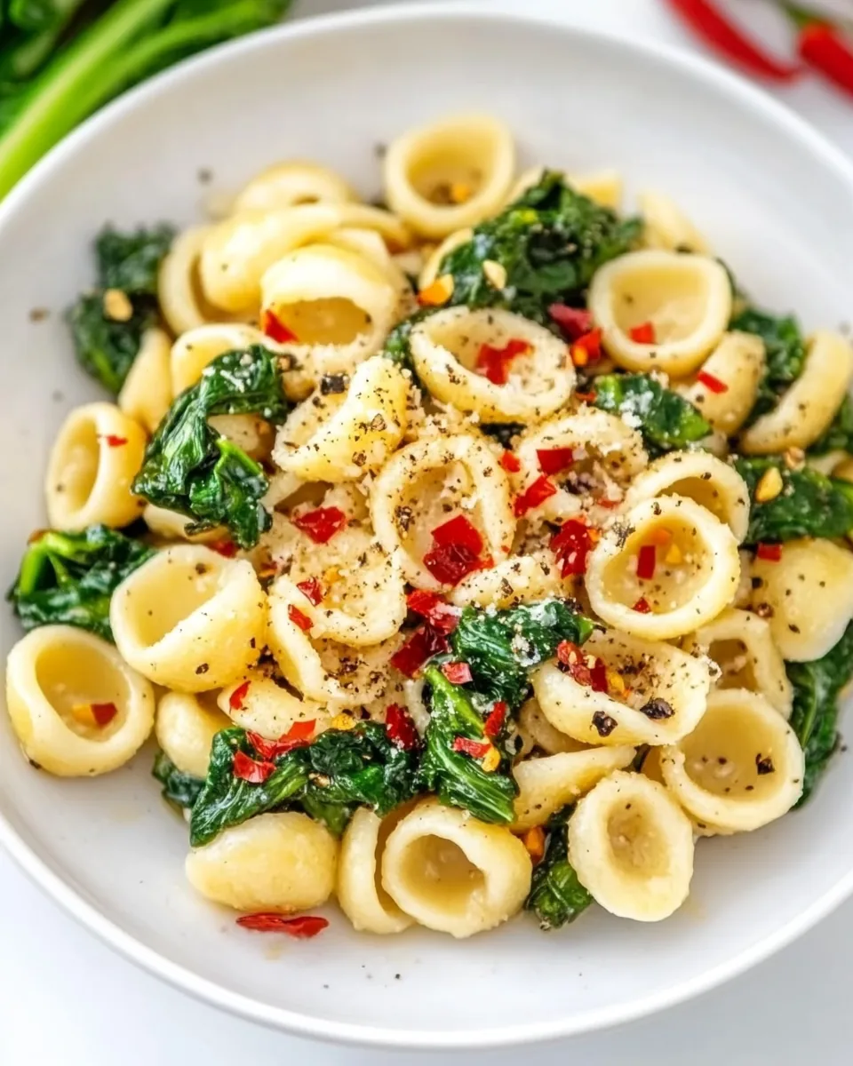 Orecchiette con Cime Di Rapa