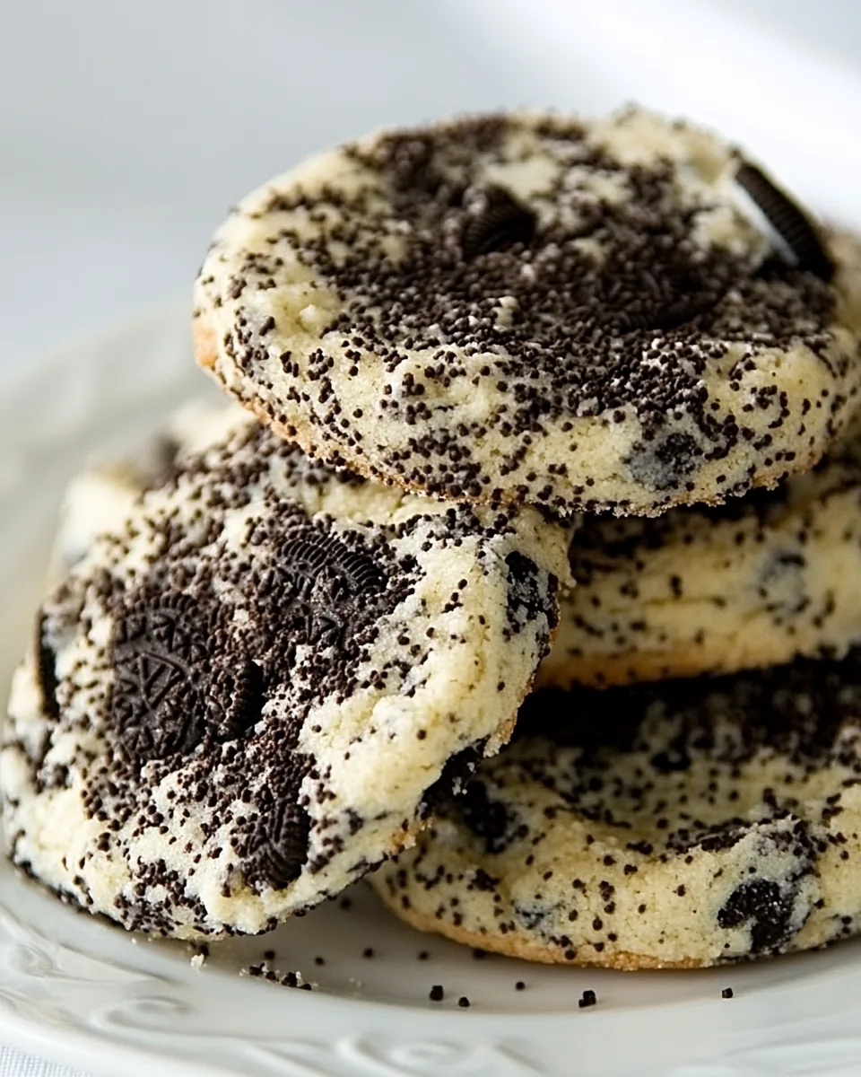 Oreo Cheesecake Cookies
