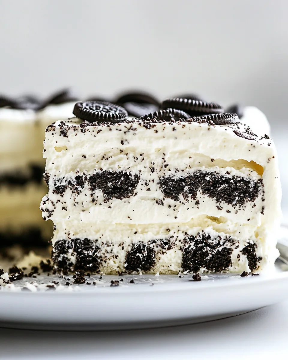 Oreo Icebox Cake