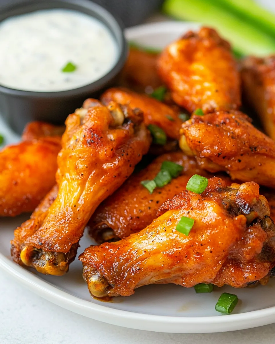 Oven Baked Chicken Wings