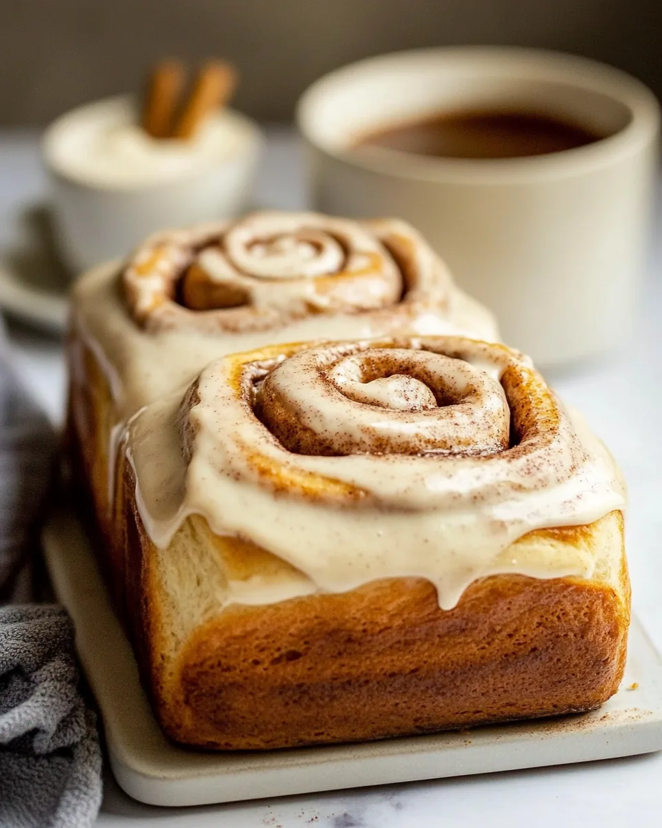 Overnight Cinnamon Roll Bread