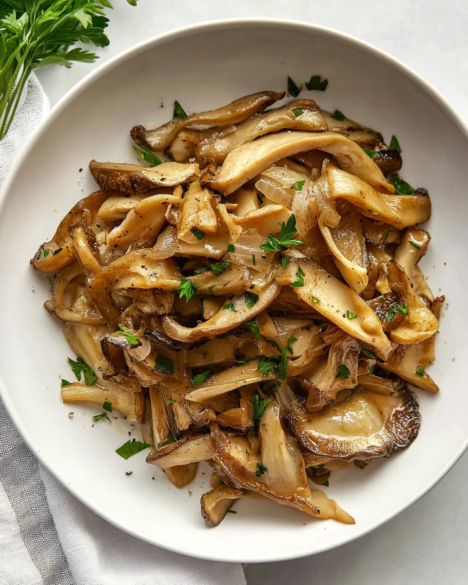 Oyster Mushroom Recipe