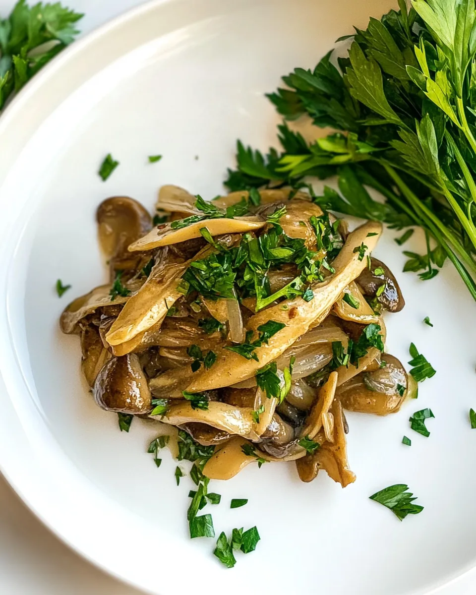 Oyster Mushroom Recipe