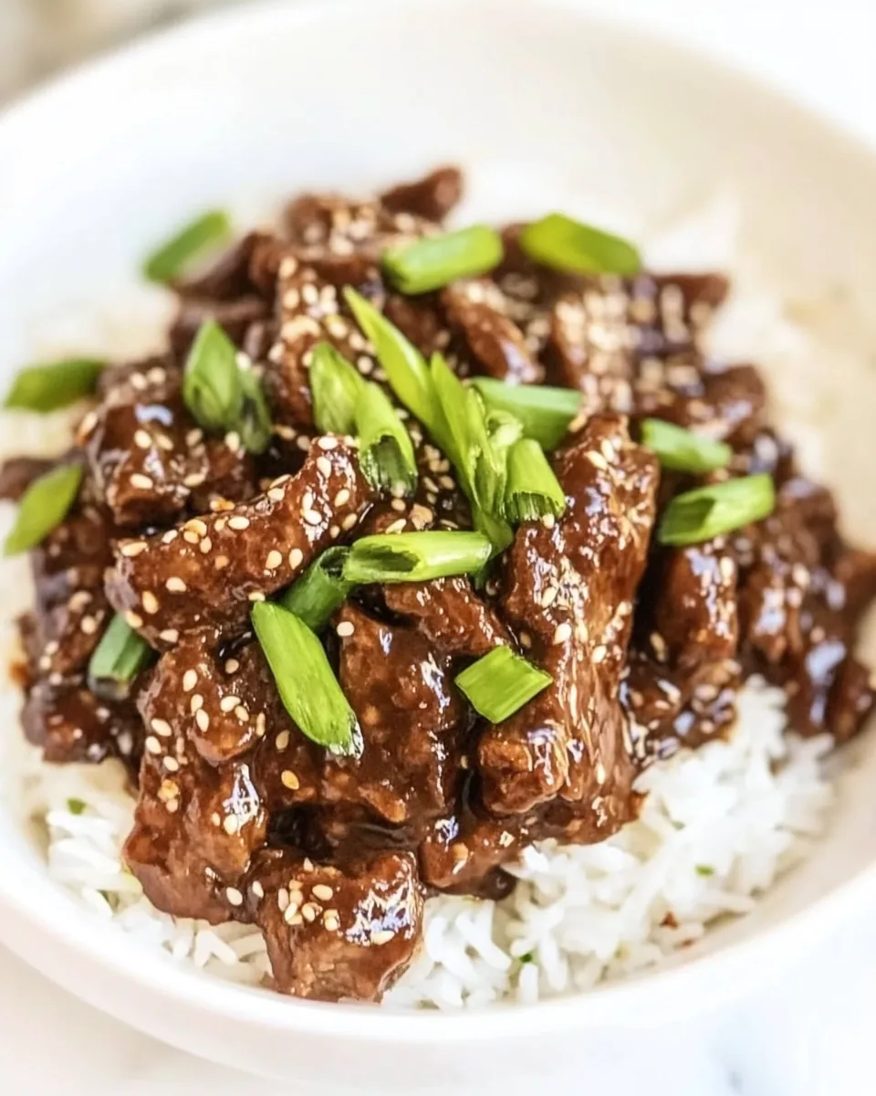 Mongolian Beef