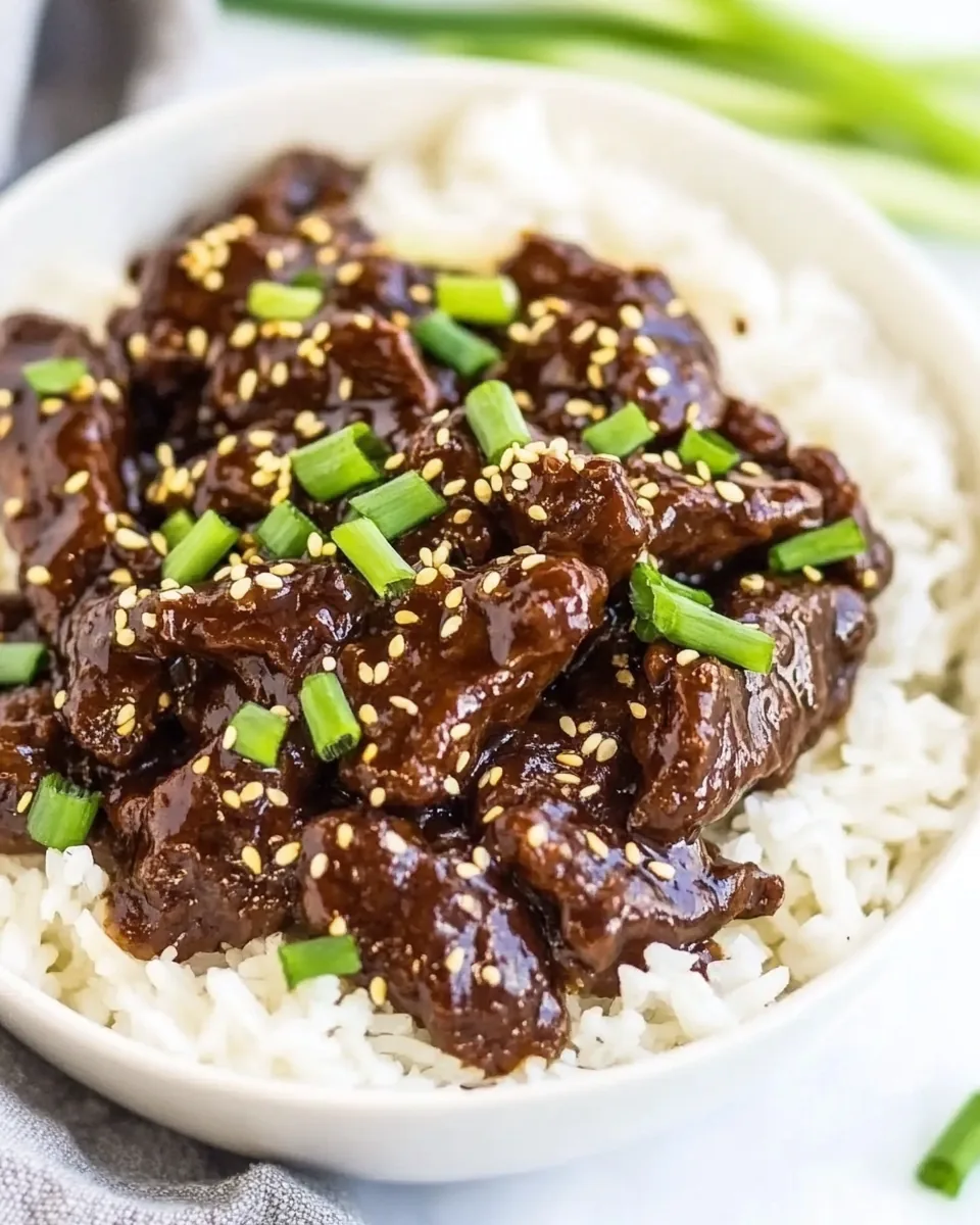 Mongolian Beef