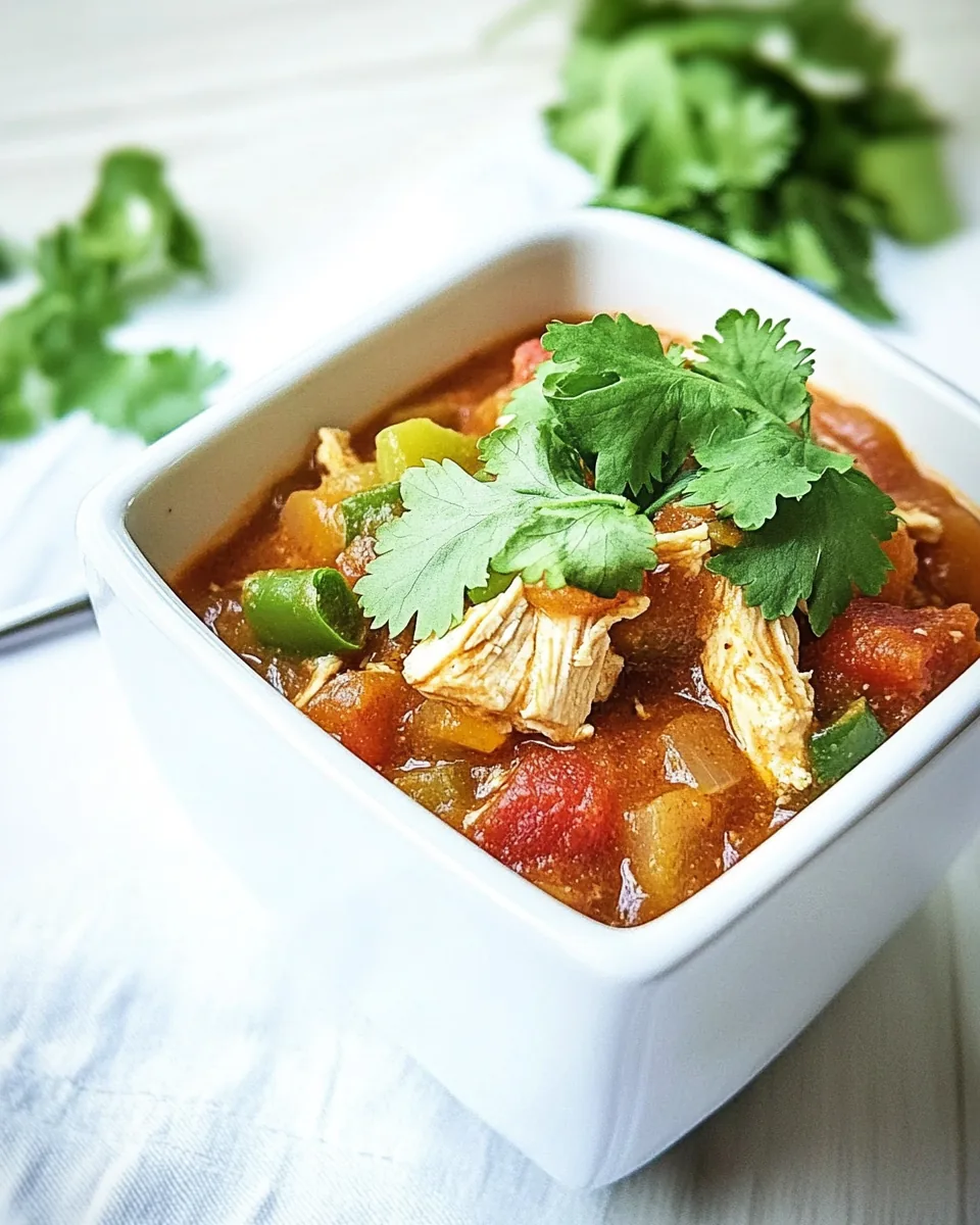 Paleo Chicken Chili