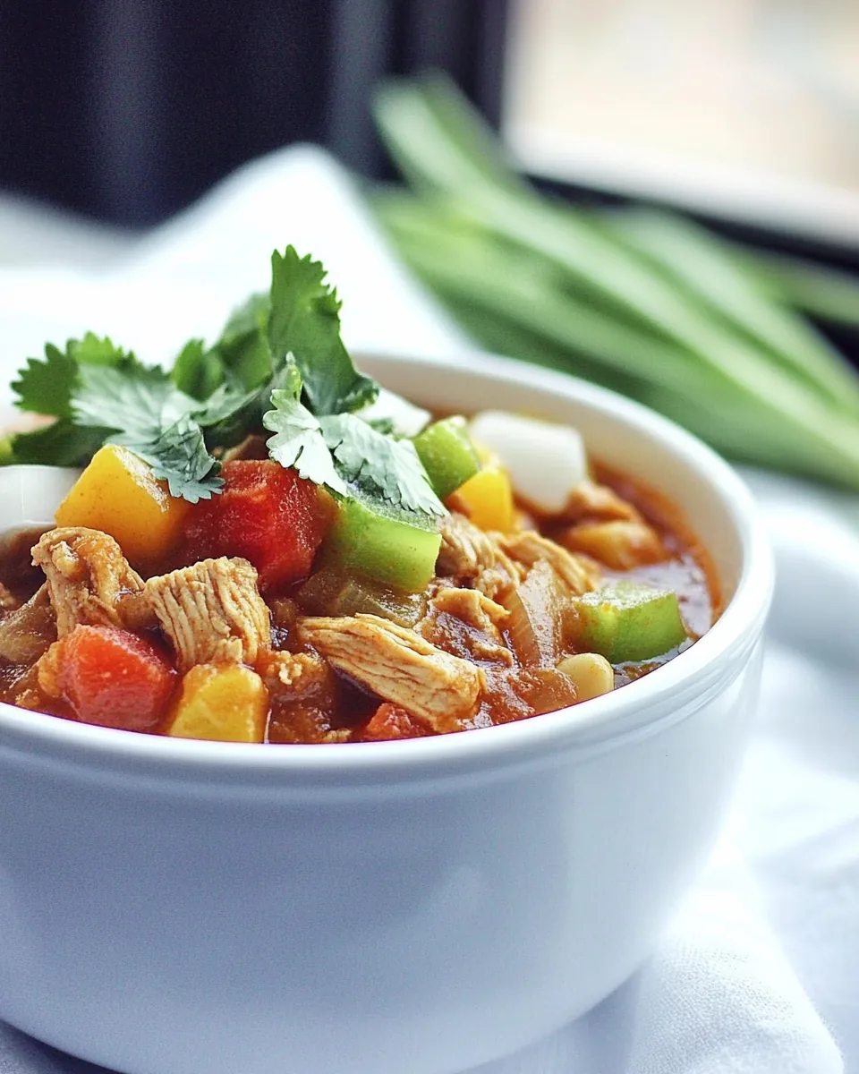 Paleo Chicken Chili
