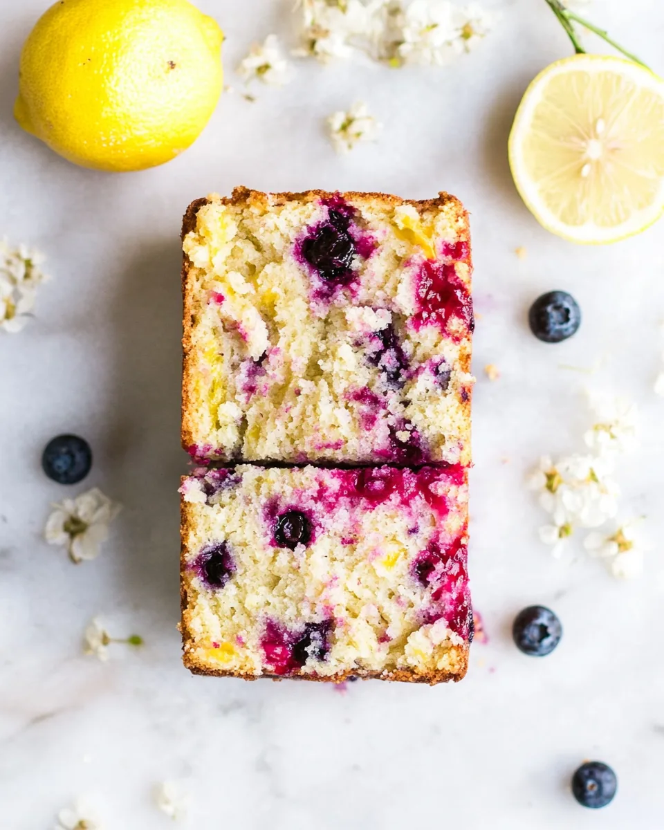 Paleo Lemon Blueberry Bread