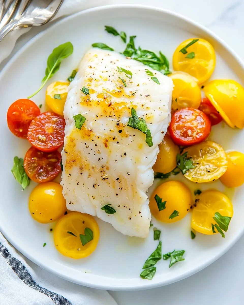 Pan Fried Cod